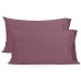 Pillowcase HappyFriday Basic Magenta 50 x 75 cm (2 Units)