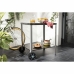 Mesa de apoio Cook'in Garden Preto Cinzento Metal 90 x 65 x 80 cm