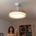 Ventilateur de Plafond avec Lumière LED et 4 Pales Rétractables Blalefan InnovaGoods Bois 72 W Ø49,5-104 cm