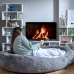 Embereknek szánt kutyaágy | Human Dog Bed XXL InnovaGoods Grey