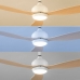 Deckenventilator mit LED-Licht und 3 ABS-Flügeln Wuled InnovaGoods Holz 36 W 52