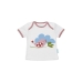 T-Shirt met Korte Mouwen voor kinderen HappyFriday Mr Fox Little Birds Multicolour 6-9 Maanden