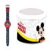 Бебешки часовник Cartoon MICKEY MOUSE - TIN BOX ***SPECIAL OFFER*** (Ø 32 mm)