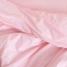 Housse de Couette HappyFriday Basic Rose clair 200 x 200 cm