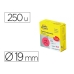 Klebeetiketten Avery 3859 Rot Ø 19 mm 250 Stück