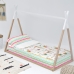 Dekbedovertrek zonder vulling HappyFriday Moshi Moshi Cute Llamas Multicolour 90 x 200 cm