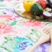 Tablecloth HappyFriday Pink bloom Multicolour 150 x 250 cm