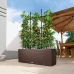 Jardinera Autorriego Lechuza TRIO Cottage Negro Polipropileno 100 x 32,5 x 34,5 cm