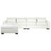 Chaise Longue Sofa DKD Home Decor Beige Crème Hout Modern 386 x 218 x 88 cm