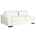 Chaise lonngue sofa DKD Home Decor Beige Flødefarvet Træ Moderne 386 x 218 x 88 cm