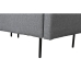 Schäslong DKD Home Decor Grå Metall Modern 276 x 152,5 x 84 cm