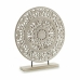 Figura Decorativa Mandala Branco 7 x 49 x 44 cm (6 Unidades)