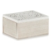 Decorative box 16 x 8 x 11 cm Wood (6 Units)