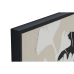 Slika Home ESPRIT Bijela Crna Bež Biljni list gradski 63 x 4,3 x 93 cm (2 kom.)
