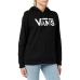 Moteriškas džemperis su gobtuvu Vans Drop v Logo Juoda
