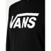 Bluza z kapturem Damska Vans Drop v Logo Czarny