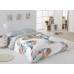 Juego de funda nórdica Alexandra House Living Zig Zag Multicolor Cama de 180 4 Piezas