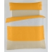 Duvet cover set Alexandra House Living Yellow Beige Pearl Gray Single 3 Pieces