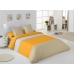 Комплект чехлов для одеяла Alexandra House Living Жёлтый Бежевый Жемчужно-серый 105 кровать 3 Предметы