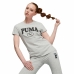 Camisola de Manga Curta Puma Squad Graphicc Tlight Cinzento claro (XS)