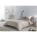 Juego de funda nórdica Alexandra House Living Beige Cama de 90 4 Piezas