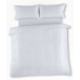 Parure de couette Alexandra House Living Blanc Lit king size 4 Pièces