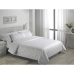 Parure de couette Alexandra House Living Viena Blanc Lit 1 persone 4 Pièces