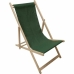 Lettino Jardin Prive Verde 132 x 55 x 35 cm legno di faggio