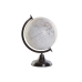 Globe DKD Home Decor White Pink PVC Metal 28 x 25 x 33 cm