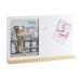 Photo frame White Wood Crystal Elm wood 46,5 x 7 x 29,5 cm