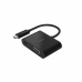 Adaptador USB C para VGA Belkin AVC001BTBK Preto