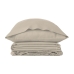 Комплект чехлов для одеяла Alexandra House Living Qutun Бежевый 200 кровать 4 Предметы
