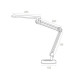 Flekso/Galda lampa Archivo 2000 Led4Stars Sudrabains Alumīnijs ABS 394 Lm