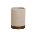 Bicchiere Home ESPRIT Marrone Beige Resina Acacia 8 x 8 x 11 cm