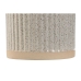 Toiletborstel Home ESPRIT Beige Gouden Keramiek 10,5 x 10,5 x 37,5 cm