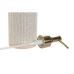 Zeepdispenser Home ESPRIT Beige Gouden Keramiek Mat 8 x 7 x 21 cm