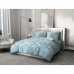 Conjunto de capa de edredom HOME LINGE PASSION Azul 220 x 240 cm