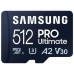 Cartão de Memória Micro SD com Adaptador Samsung MB-MY512SA/WW 512 GB