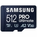 Scheda Di Memoria Micro SD con Adattatore Samsung MB-MY512SA/WW 512 GB