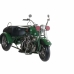 Deko-Figur DKD Home Decor Schwarz grün Motorrad Vintage 16 x 37 x 19 cm (2 Stück) (1 Stück)