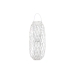 Candleholder Home ESPRIT White wicker Crystal 34 x 34 x 80 cm