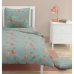 Duvet cover set Roupillon peach 140 x 200 cm Green 2 Pieces