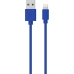 Cabo USB BigBen Connected WCBLMFI1MBL Azul 1 m (1 Unidade)