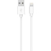 Câble USB BigBen Connected WCBLMFI2MW Blanc 2 m (1 Unité)