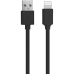 Cablu USB BigBen Connected WCBLMFI1MB Negru 1 m (1 Unități)