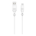 Cable USB BigBen Connected JGCBLMIC1M2W Blanco 1,2 m (1 unidad)