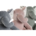 Geschenkset voor baby's Home ESPRIT Blauw Groen Roze Polyester (3 Stuks)