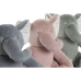 Комплект за Подарък на Бебе Home ESPRIT Син Зелен Розов полиестер (3 броя)