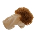 Peluche Home ESPRIT Castanho 20 x 20 x 25 cm (3 Unidades)