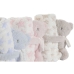 Geschenkset voor baby's Home ESPRIT Blauw Beige Roze Polyester (3 Stuks)